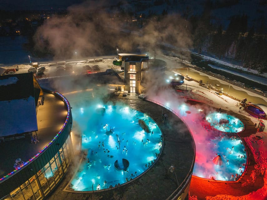From Krakow: Zakopane Tour with Thermal Spa & Hotel Pickup - Riding the Gubałówka funicular for Tatra views