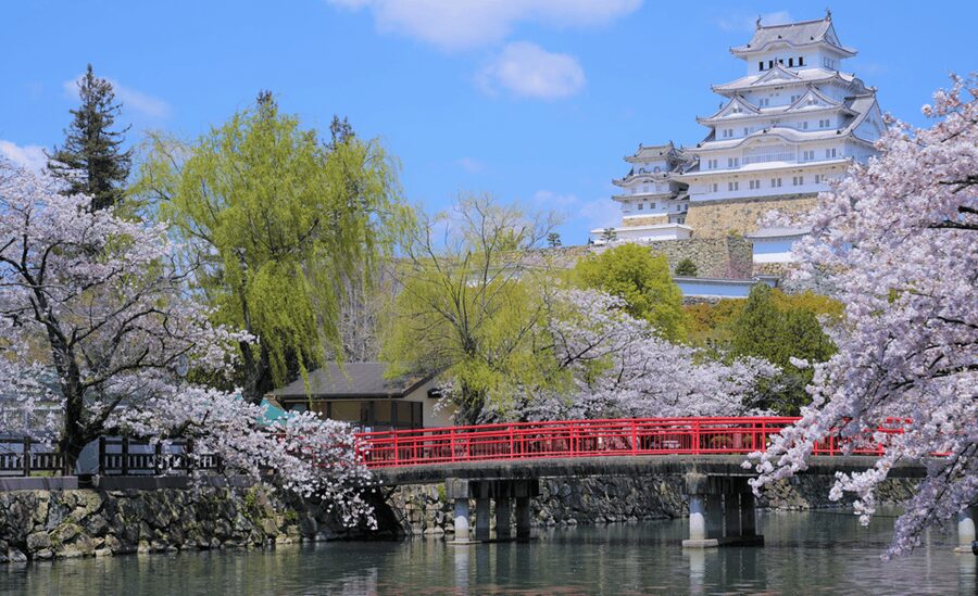 From Osaka: Himeji Castle, Arima Onsen & Mt. Rokko Day Tour - Koko-en Garden: the quieter half of Himeji