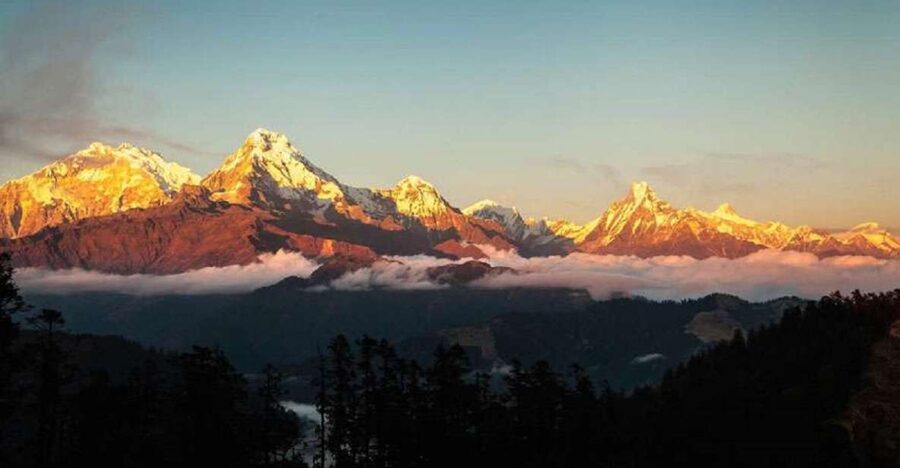 From Pokhara: 5-Day Annapurna Basecamp Trek with Hot Springs - From Pokhara to Sinuwa, where the walking begins