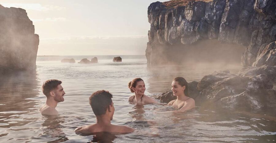 From Reykjavik: Reykjanes Geopark Tour and Sky Lagoon Visit - The Bridge Between Continents is a quick but useful stop