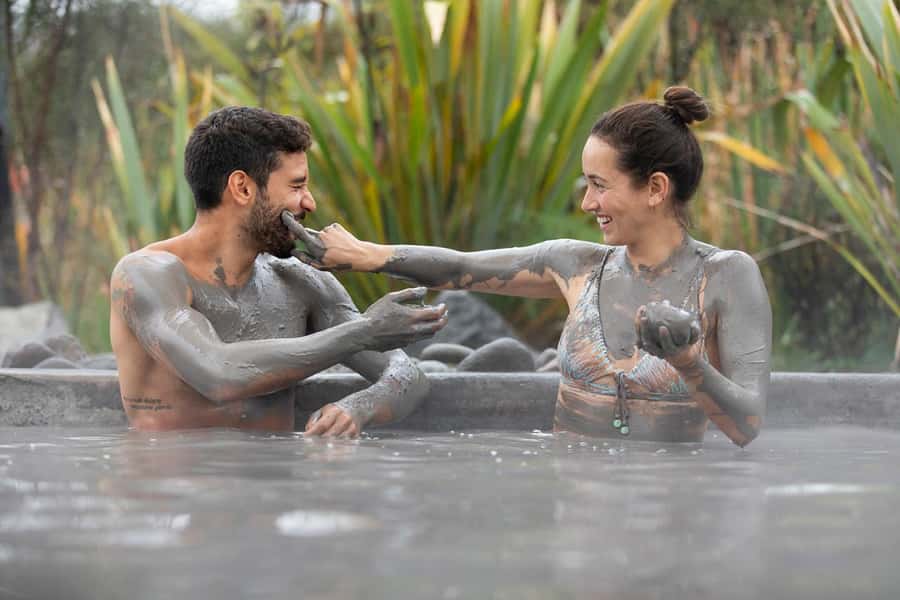 From Rotorua: HELL's GATE Geothermal MUD BATH Half Day Tour - Key points at a glance