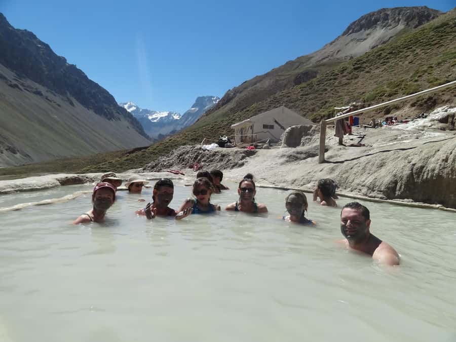 From Santiago: Maipo Canyon Volcano and Hot Spring Tour - Hiking toward San José de Maipo volcano