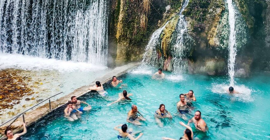 From Thessaloniki: Pozar Thermal Baths and Edessa Day Trip - The guide can make or break a long bus day
