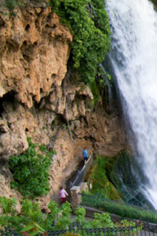 From Thessaloniki: Pozar Thermal Springs and Edessa - Eating, Coffee, and Local Products
