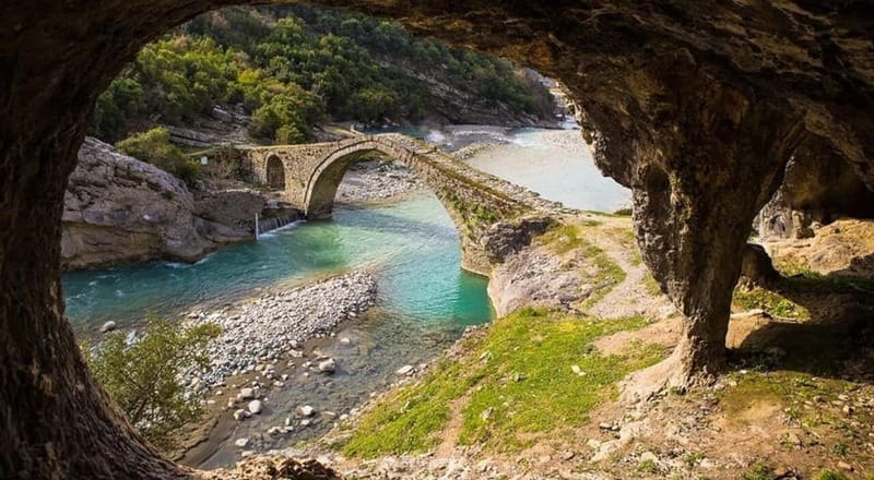 From Tirana/Durres/Golem:Permet, Canyon & Thermal Baths. - Permet city offers a look at local life