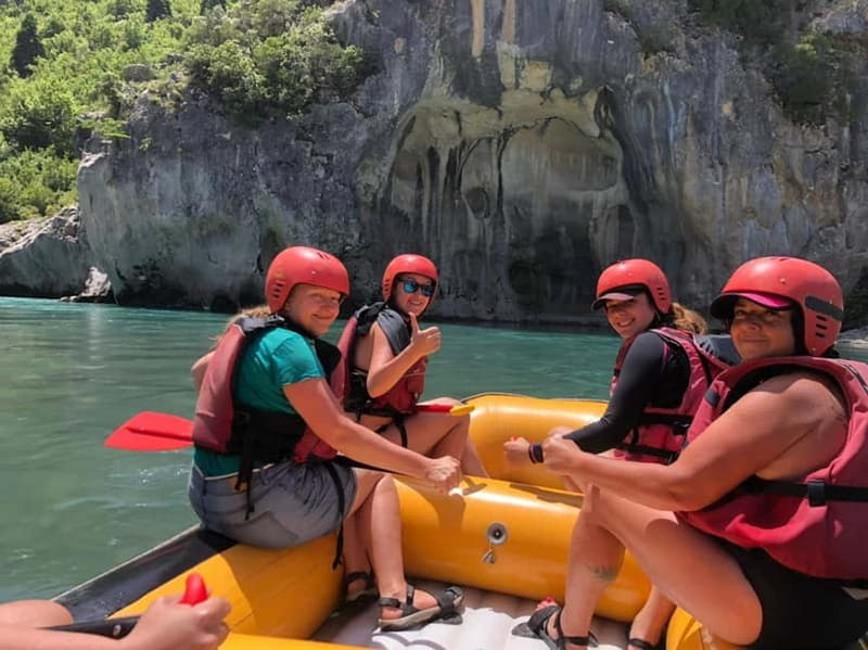 From Tirana: Vjosa Rafting & Benja Thermal Baths Day Tour - Time for food and local flavor