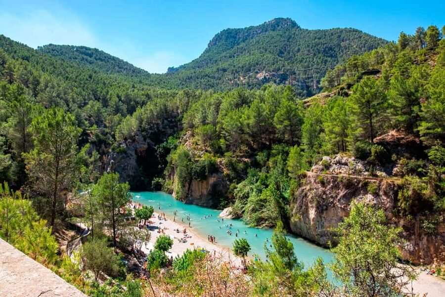 From Valencia: Full Day Tour to Montanejos & Thermal Pools - Leaving Valencia for the Castellón mountains