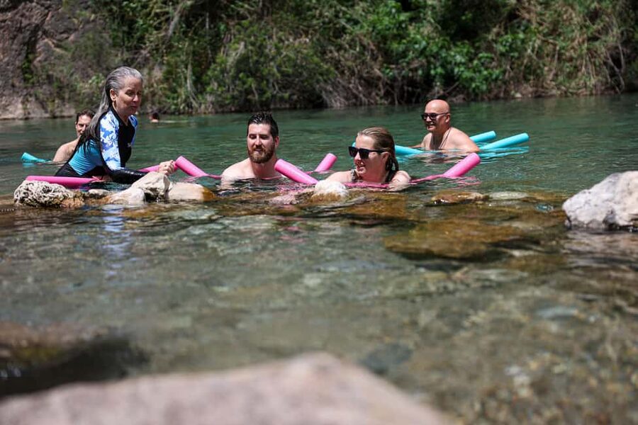 From Valencia: Montanejos Thermal Spring & San Jose Cave - Crossing to San José Cave