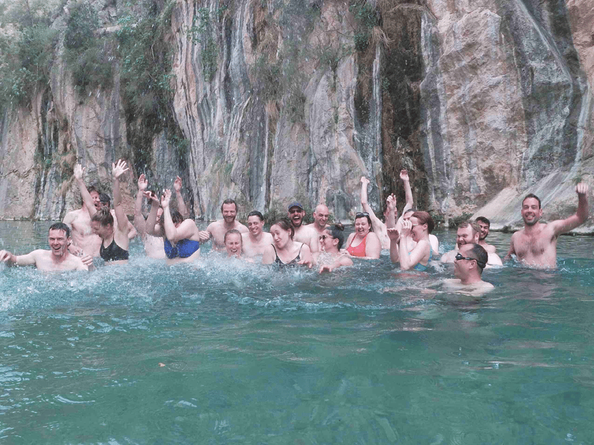 From Valencia: Thermal Springs & Hike - Private Day Tour - How much time do you get at the water?