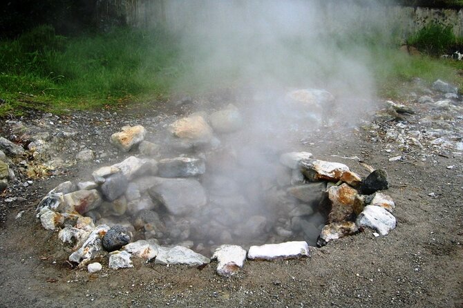 Full-Day Furnas Adventure: Lake, Fumaroles and Thermal Pools - Furnas and its steaming volcanic ground