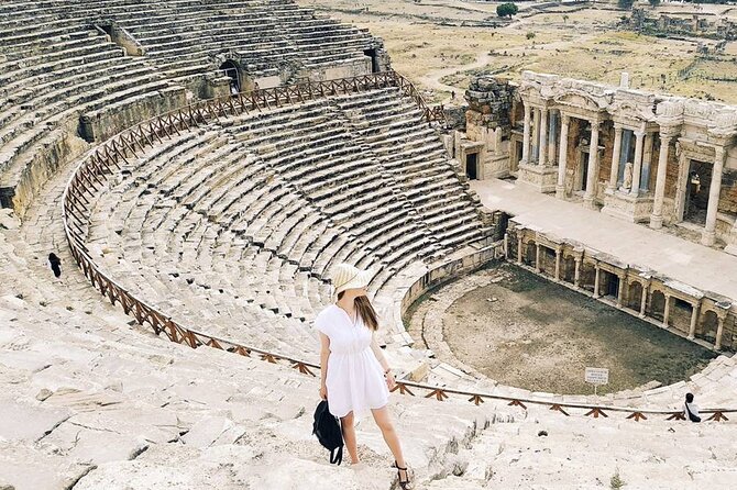 Full Day Pamukkale Guided Tour From Kusadasi With Thermal Pools - Exploring Hierapolis and the Necropolis
