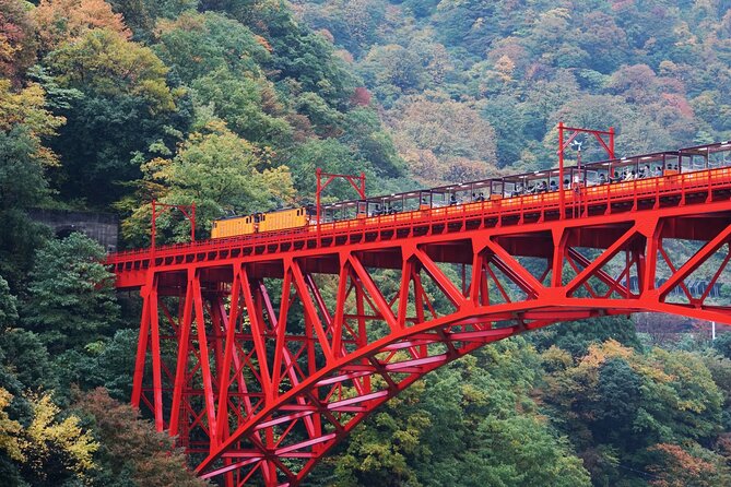 Full Day Tour to Kurobe Gorge and Unazuki Onsen from Kanazawa - Riding the Kurobe Gorge Trolley to Nekomata