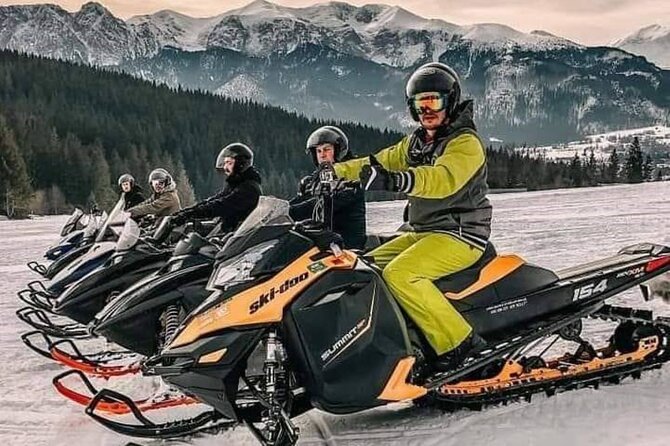 Full day Tour Zakopane Snowmobiles Thermal Baths from Krakow - Snowmobiling near the Tatra Mountains