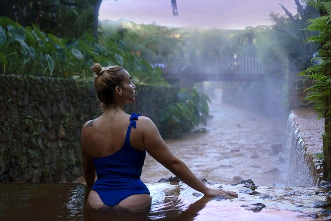 Furnas in a Private Evening - Tea, Cozido Dinner and Hot Springs - Poça da D. Beija: the extra-cost hot-spring stop