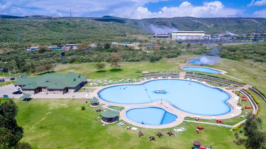 Geothermal (HOT SPA) from Nairobi - Entering Hell’s Gate National Park