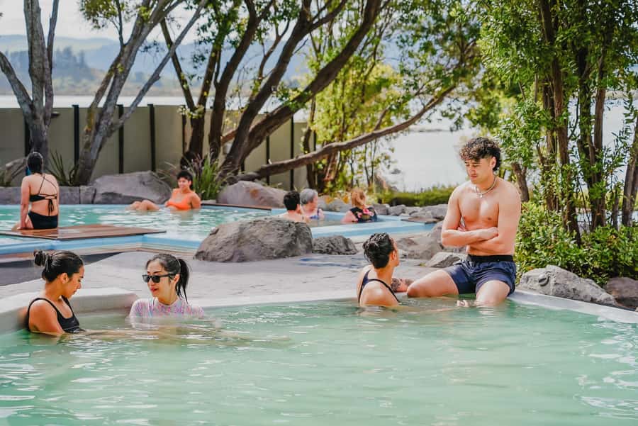 Geothermal Mineral Baths Experience: Pavilion Pools for 12+ - How I would use the pools