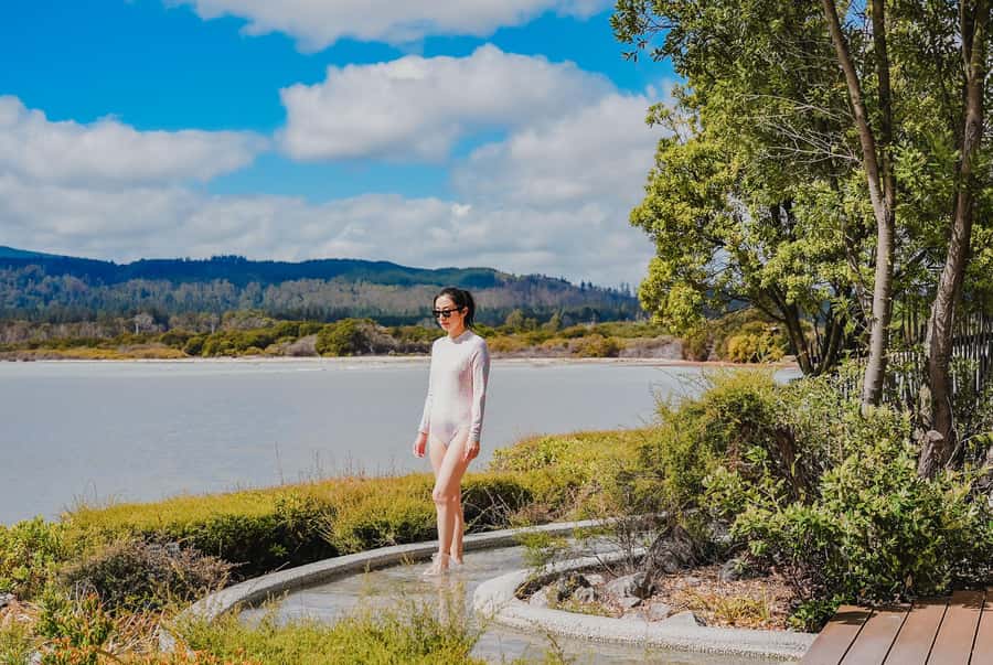 Geothermal Mineral Baths Experience: Pavilion Pools for 12+ - The seven pools and two different mineral springs