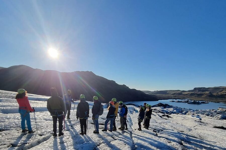 Glacier Hike, South Coast Iceland, Black Beach & Sky Lagoon - The ride back and the Sky Lagoon handoff