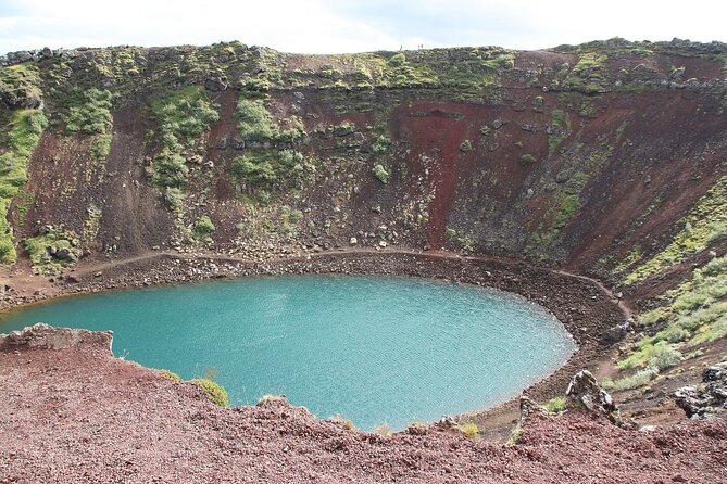 Golden Circle and Sky Lagoon Full-Day Tour - Geysir: wait for Strokkur to perform