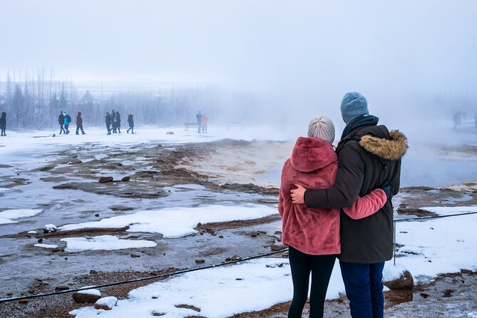 Golden Circle, Secret Lagoon and Northern Lights Tour - Gullfoss, where glacial water takes over