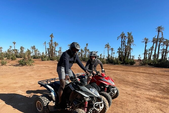 Half day quad bike at landscape of Marrakech and spa Hamam from Casablanca - Two hours around Jemaa el-Fnaa