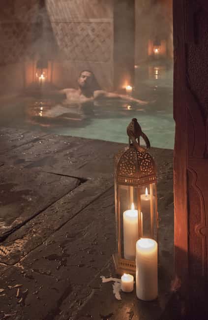 Hammam Al Ándalus: Baño Relajante - What is provided in the changing rooms