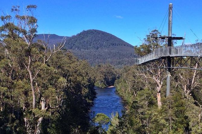 Hobart: Tahune Airwalk, Hastings Caves & Thermal Springs Pool - The return through Huonville