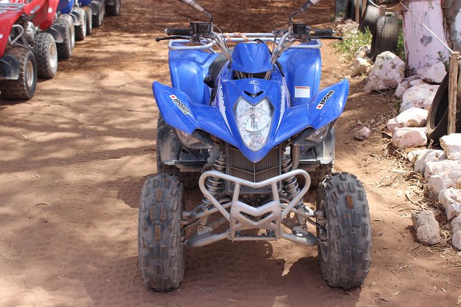 Hot spring and Atlas mountains quad biking tour - Rocky tracks, sandy trails, and changing views