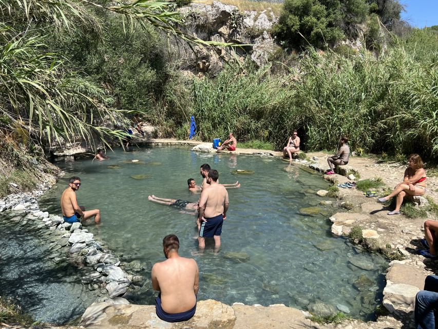 Hot spring and Temple - Segesta viewed from the open countryside