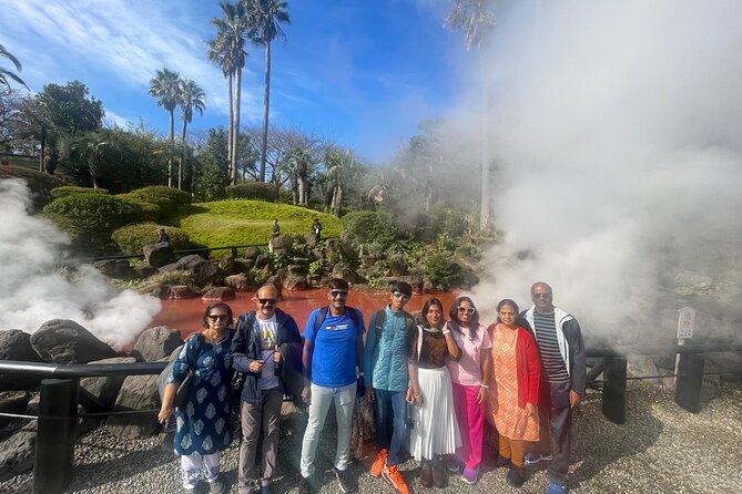 Hot Spring Beppu Onsen with Blue Hell cozy Tour by Car and walk - What the private car adds