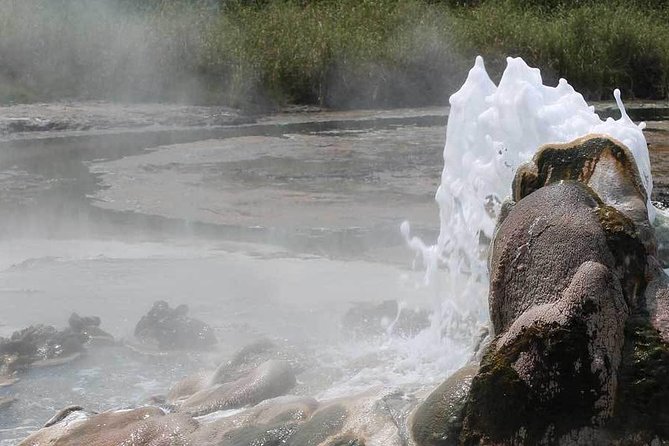 Hot Springs Exploration and Hike Craters - Hiking above the crater lakes