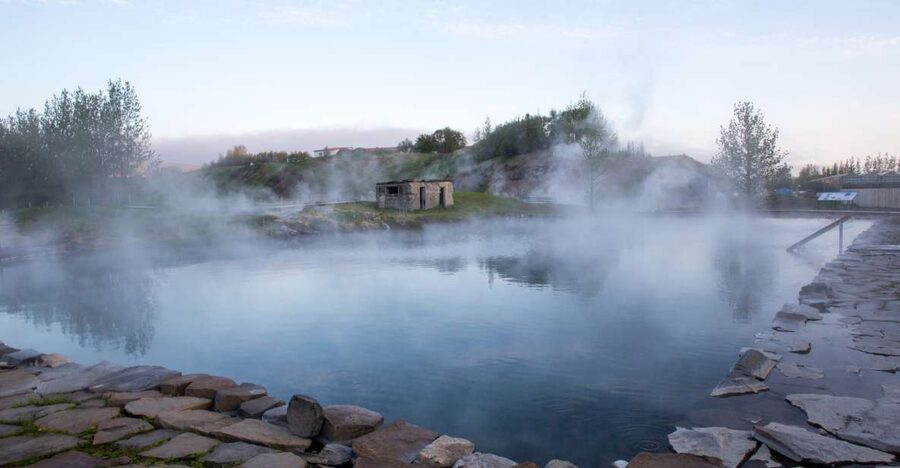 Iceland Secret Lagoon Admission Ticket - The water temperature and geothermal setting