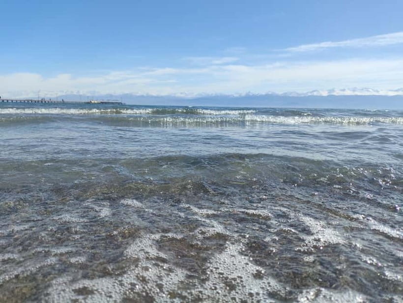 Issyk Kul Adventure: Lake Swim, Hot Springs & Ruh Ordo Tour - Hot springs add a welcome pause