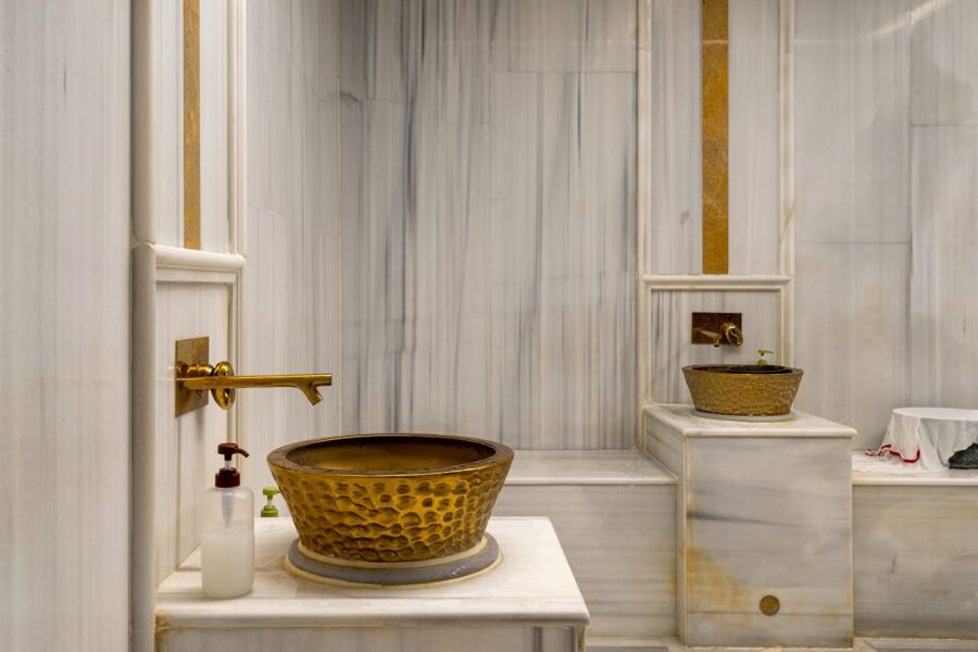 Istanbul: Private Turkish Bath, Massage, and Pool in Taksim - The Taksim setting and arrival at Grand Hotel de Pera