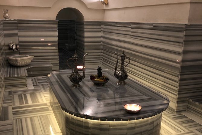 Istanbul Turkish Bath in Ottoman Style at Hammam with Drinks - What the $127 price includes