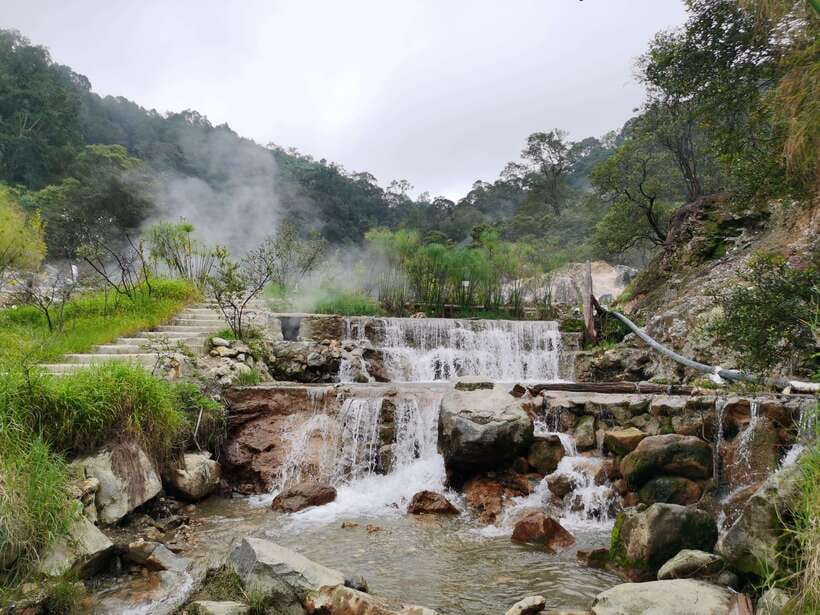 Jakarta: Volcano or Suspension Bridge,Ricefield & Hot Spring - Driving time, pickup, and comfort