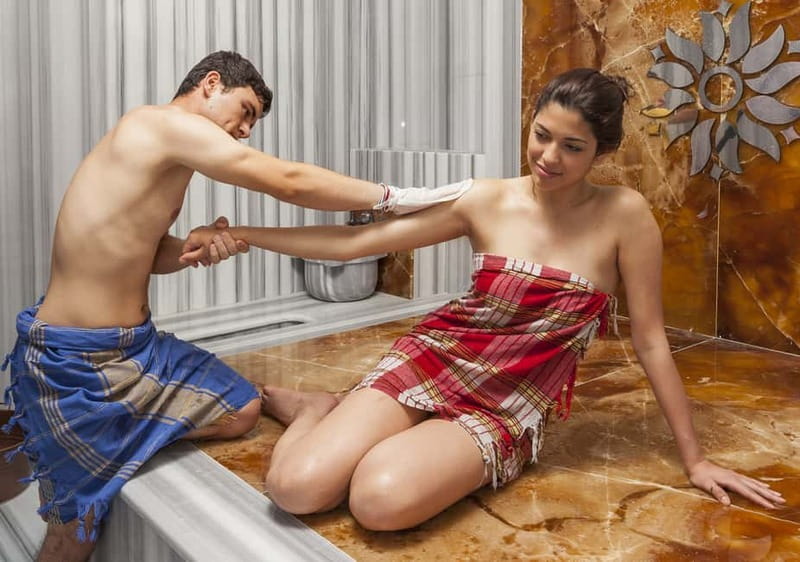 Kemer Traditional Turkish Bath Experience - The sauna and steam room prepare you
