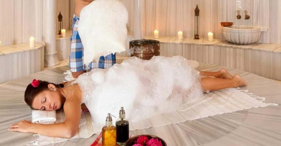 Kemer Turkish Bath (Hammam) W/ Scrub, Foam & Oil Massage - What to bring and what to wear