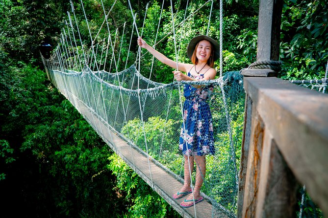 Kinabalu Park & Poring Hot Spring & Canopy Walk - Tamparuli suspension bridge and a quick local stop