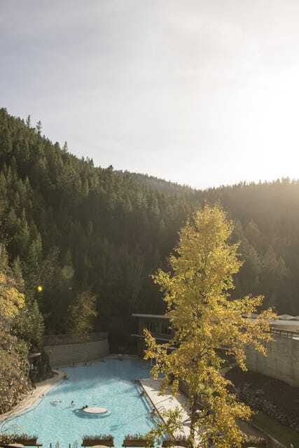 Kootenay: From Icy Mountain Rivers to Steamy Hot Springs - Kootenay Valley View Point and the river below