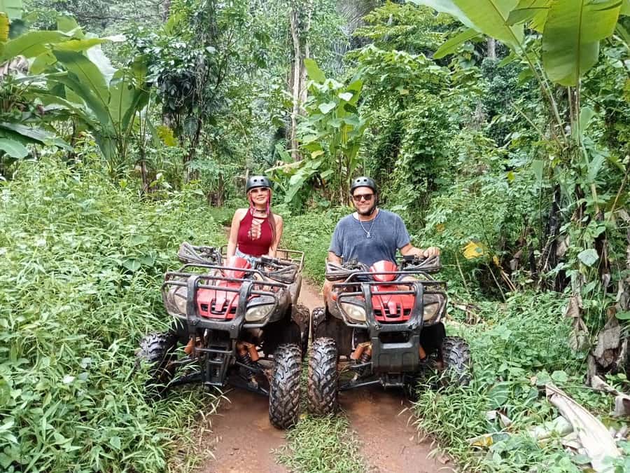 Krabi: Emerald Pool and Hot Spring Waterfall with ATV Riding - The hot spring waterfall and its warm pools