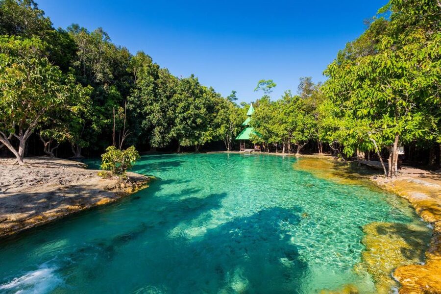 Krabi: Emerald Pool and Hot Springs Waterfall Half-Day Trip - Key points to know before booking