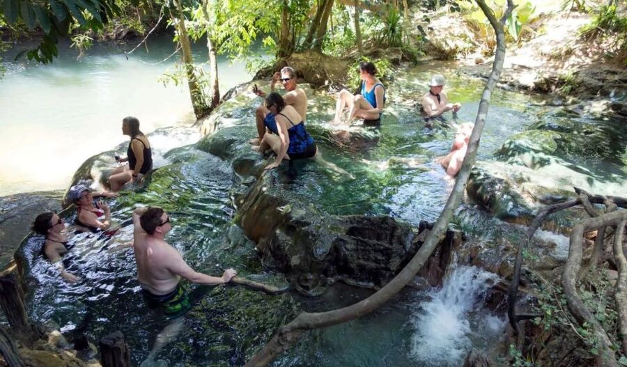 Krabi: Emerald Pool and Hot Springs Waterfall Half-Day Trip - From Krabi hotels to the rainforest