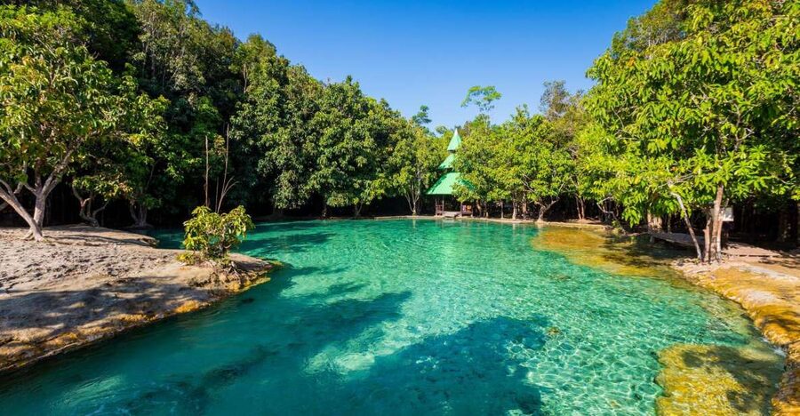 Krabi: Emerald Pool & Hot Spring Waterfall with Kayaking - Transport, group size, and the time problem