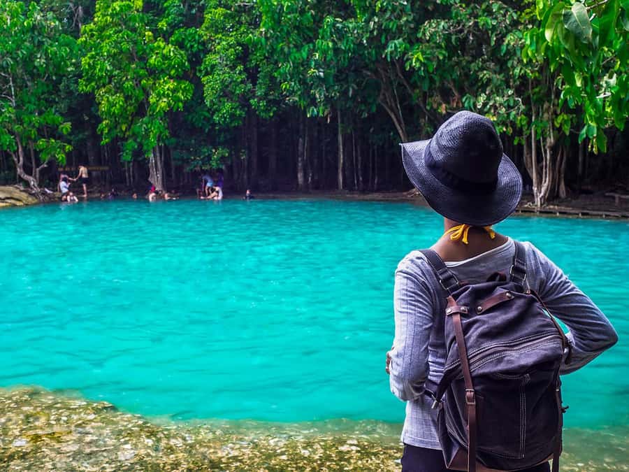Krabi: Klongtom Hot Spring, Emerald Pool and Tiger Cave Tour - The morning ride to Klongtom