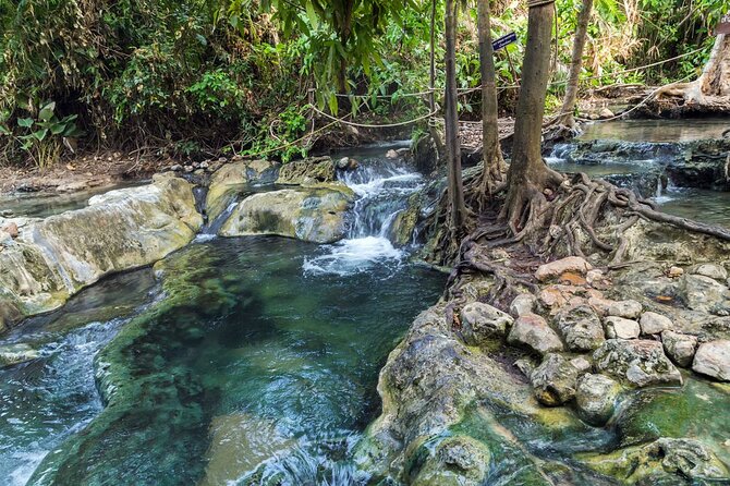 Krabi's Hidden Gems: Emerald Pool & Hot Spring Tour - Namtok Ron Hot Spring Waterfall: A Warm Start