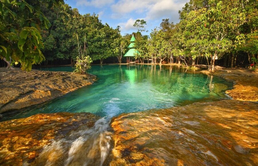 Krabi: Tiger Temple, Hot Springs & Crystal Pool Jungle Tour - What the $56 price really covers