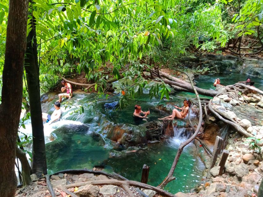 Krabi: Tiger Temple, Hot Springs & Crystal Pool Jungle Tour - Tiger Cave Temple and the long climb