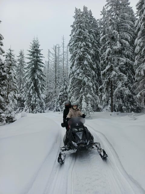 Krakow: Snowmobile & Thermal Baths Zakopane Full Day Tour - The ride south from Krakow