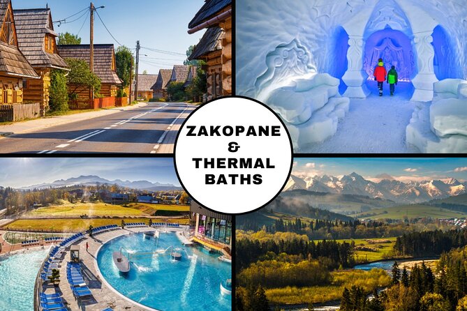 Krakow: Zakopane and Thermal Baths with Cable Car, Vodka, Oscypek - Zakopane, Poland’s winter capital